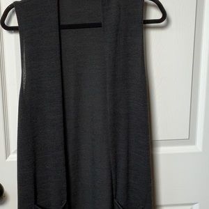 Agnes & Dora sleeveless duster! Charcoal XS/S